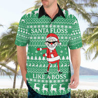 Funny Santa Claus Christmas Hawaiian Shirt Xmas Holiday Patterns - Wonder Print Shop