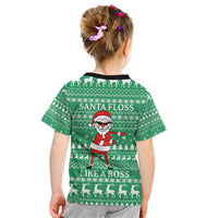 Funny Santa Claus Christmas Kid T Shirt Xmas Holiday Patterns - Wonder Print Shop