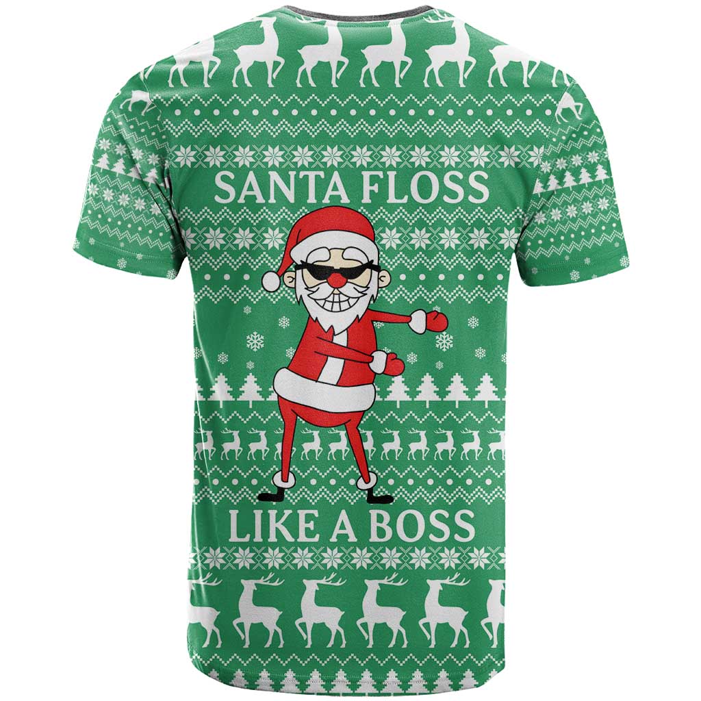 Funny Santa Claus Christmas T Shirt Xmas Holiday Patterns - Wonder Print Shop