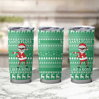 Funny Santa Claus Christmas Tumbler Cup Xmas Holiday Patterns - Wonder Print Shop