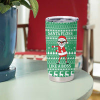 Funny Santa Claus Christmas Tumbler Cup Xmas Holiday Patterns - Wonder Print Shop