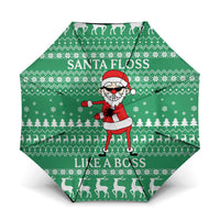 Funny Santa Claus Christmas Umbrella Xmas Holiday Patterns - Wonder Print Shop