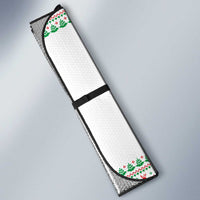 Funny Santa Music Is For Everyone Christmas Auto Sun Shade Xmas Holiday Patterns - Wonder Print Shop