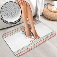 Funny Santa Music Is For Everyone Christmas Bathroom Set Xmas Holiday Patterns - Wonder Print Shop