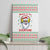 Funny Santa Music Is For Everyone Christmas Canvas Wall Art Xmas Holiday Patterns - Wonder Print Shop