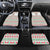 Funny Santa Music Is For Everyone Christmas Car Mats Xmas Holiday Patterns - Wonder Print Shop