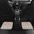 Funny Santa Music Is For Everyone Christmas Car Mats Xmas Holiday Patterns - Wonder Print Shop