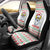 Funny Santa Music Is For Everyone Christmas Car Seat Cover Xmas Holiday Patterns - Wonder Print Shop