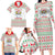 Funny Santa Music Is For Everyone Christmas Family Matching Long Sleeve Bodycon Dress and Hawaiian Shirt Xmas Holiday Patterns - Wonder Print Shop