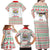 Funny Santa Music Is For Everyone Christmas Family Matching Off Shoulder Maxi Dress and Hawaiian Shirt Xmas Holiday Patterns - Wonder Print Shop