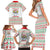 Funny Santa Music Is For Everyone Christmas Family Matching Short Sleeve Bodycon Dress and Hawaiian Shirt Xmas Holiday Patterns - Wonder Print Shop