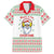 Funny Santa Music Is For Everyone Christmas Family Matching Short Sleeve Bodycon Dress and Hawaiian Shirt Xmas Holiday Patterns - Wonder Print Shop