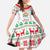 Funny Santa Music Is For Everyone Christmas Family Matching Summer Maxi Dress and Hawaiian Shirt Xmas Holiday Patterns - Wonder Print Shop