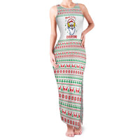 Funny Santa Music Is For Everyone Christmas Family Matching Tank Maxi Dress and Hawaiian Shirt Xmas Holiday Patterns - Wonder Print Shop