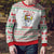 Funny Santa Music Is For Everyone Christmas Ugly Christmas Sweater Xmas Holiday Patterns - Wonder Print Shop
