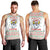 Funny Santa Music Is For Everyone Christmas Men Tank Top Xmas Holiday Patterns - Wonder Print Shop