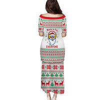 Funny Santa Music Is For Everyone Christmas Puletasi Xmas Holiday Patterns - Wonder Print Shop