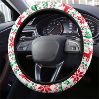 Funny Santa Music Is For Everyone Christmas Steering Wheel Cover Xmas Holiday Patterns - Wonder Print Shop