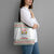Funny Santa Music Is For Everyone Christmas Tote Bag Xmas Holiday Patterns - Wonder Print Shop