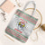Funny Santa Music Is For Everyone Christmas Tote Bag Xmas Holiday Patterns - Wonder Print Shop