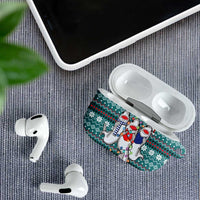 Funny Shark Christmas AirPods Case Xmas Holiday Patterns - Wonder Print Shop