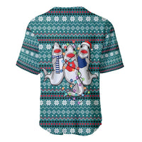 Funny Shark Christmas Baseball Jersey Xmas Holiday Patterns - Wonder Print Shop