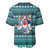 Funny Shark Christmas Baseball Jersey Xmas Holiday Patterns - Wonder Print Shop