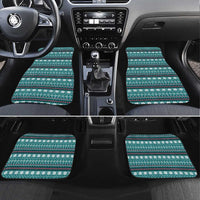 Funny Shark Christmas Car Mats Xmas Holiday Patterns - Wonder Print Shop