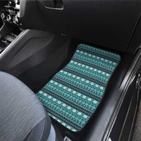 Funny Shark Christmas Car Mats Xmas Holiday Patterns - Wonder Print Shop