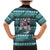 Funny Shark Christmas Family Matching Mermaid Dress and Hawaiian Shirt Xmas Holiday Patterns - Wonder Print Shop