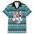 Funny Shark Christmas Family Matching Mermaid Dress and Hawaiian Shirt Xmas Holiday Patterns - Wonder Print Shop