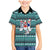 Funny Shark Christmas Family Matching Mermaid Dress and Hawaiian Shirt Xmas Holiday Patterns - Wonder Print Shop