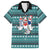 Funny Shark Christmas Family Matching Short Sleeve Bodycon Dress and Hawaiian Shirt Xmas Holiday Patterns - Wonder Print Shop