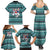Funny Shark Christmas Family Matching Summer Maxi Dress and Hawaiian Shirt Xmas Holiday Patterns - Wonder Print Shop
