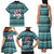Funny Shark Christmas Family Matching Tank Maxi Dress and Hawaiian Shirt Xmas Holiday Patterns - Wonder Print Shop