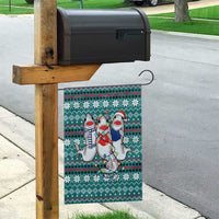 Funny Shark Christmas Garden Flag Xmas Holiday Patterns - Wonder Print Shop