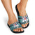 Funny Shark Christmas Slide Sandals Xmas Holiday Patterns - Wonder Print Shop