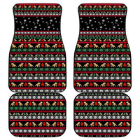 Give Your Heart Bulldog Christmas Car Mats Xmas Holiday Patterns - Wonder Print Shop