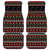 Give Your Heart Bulldog Christmas Car Mats Xmas Holiday Patterns - Wonder Print Shop