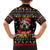 Give Your Heart Bulldog Christmas Family Matching Off The Shoulder Long Sleeve Dress and Hawaiian Shirt Xmas Holiday Patterns - Wonder Print Shop