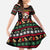 Give Your Heart Bulldog Christmas Family Matching Off The Shoulder Long Sleeve Dress and Hawaiian Shirt Xmas Holiday Patterns - Wonder Print Shop