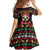 Give Your Heart Bulldog Christmas Family Matching Off The Shoulder Long Sleeve Dress and Hawaiian Shirt Xmas Holiday Patterns - Wonder Print Shop