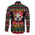 Give Your Heart Bulldog Christmas Family Matching Off The Shoulder Long Sleeve Dress and Hawaiian Shirt Xmas Holiday Patterns - Wonder Print Shop