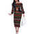 Give Your Heart Bulldog Christmas Family Matching Off The Shoulder Long Sleeve Dress and Hawaiian Shirt Xmas Holiday Patterns - Wonder Print Shop