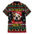 Give Your Heart Bulldog Christmas Family Matching Off Shoulder Short Dress and Hawaiian Shirt Xmas Holiday Patterns - Wonder Print Shop
