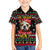Give Your Heart Bulldog Christmas Family Matching Off Shoulder Short Dress and Hawaiian Shirt Xmas Holiday Patterns - Wonder Print Shop