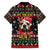 Give Your Heart Bulldog Christmas Family Matching Short Sleeve Bodycon Dress and Hawaiian Shirt Xmas Holiday Patterns - Wonder Print Shop