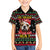 Give Your Heart Bulldog Christmas Family Matching Short Sleeve Bodycon Dress and Hawaiian Shirt Xmas Holiday Patterns - Wonder Print Shop