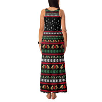 Give Your Heart Bulldog Christmas Family Matching Tank Maxi Dress and Hawaiian Shirt Xmas Holiday Patterns - Wonder Print Shop