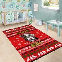 Give Your Heart Pitbull Dog Christmas Area Rug Xmas Holiday Patterns - Wonder Print Shop